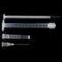 1cc/ml Syringe with 27G 1/2 in Needle, Laboratory Tools, Individually Wrapped, Pack of 20