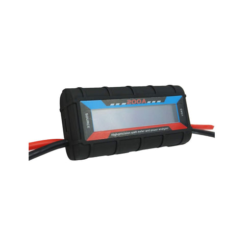200A RC Watt Meter, High Precision Power Analyzer, DC 0-60V Volt Amp Watt Checker with Digital LCD Screen