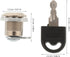 Set Commercial Stainless Steel Lock and Key for Roll Paper Towel Dispenser and Toilet Paper Dispenser Replacement