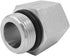 (2-PACK) 6405-08-04-O Hydraulic Adapter Fitting, 3/4"-16UNF Male SAE O-Ring Boss × 1/4"-18 NPTF Female Pipe