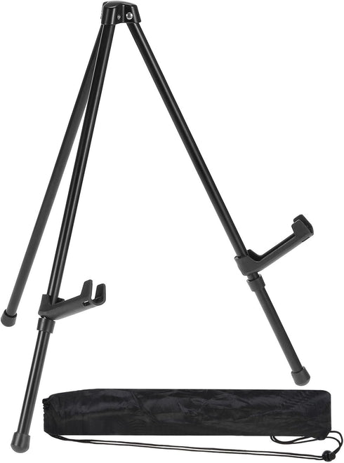 PATIKIL 1Set 14in Tabletop Easel Stand for Display, Small Portable Tripod for Signs, Art, Wedding