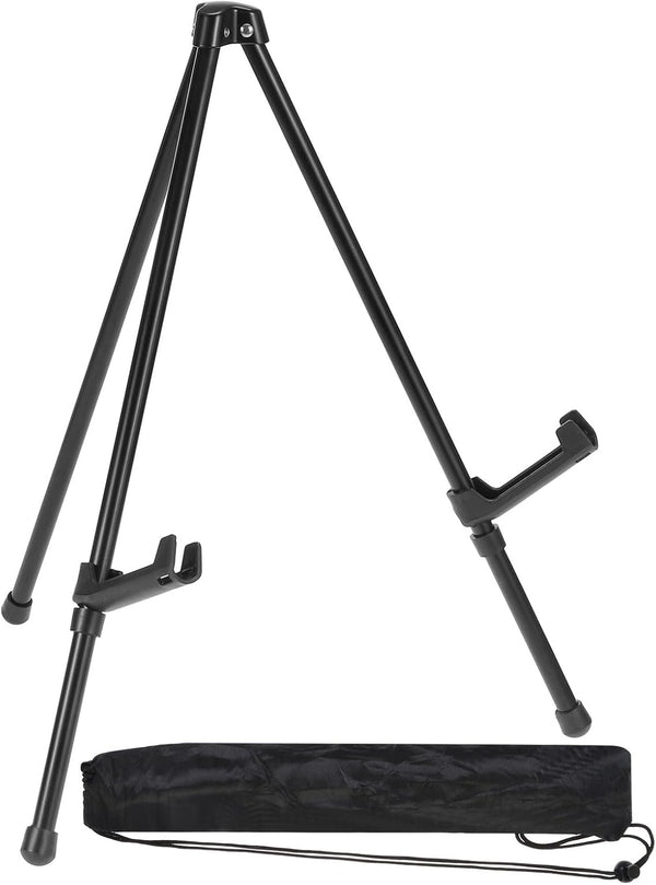 PATIKIL 1Set 14in Tabletop Easel Stand for Display, Small Portable Tripod for Signs, Art, Wedding