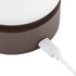 Setting Bedside Night Light, Touchable Night Light with Time Funtion, Cylindrical Table Lamp LED