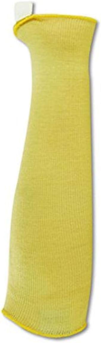 MAGID CutMaster 14" Cut Resistant Sleeve w/Thumb Crotch, Made with Dupont 1500 (1 Sleeve),Yellow