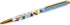 Graphique Peanuts Fashion Pen, 5.5” Refillable Black Ink Ballpoint Pen with Comfort Grip for Office Supplies