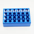 1 Pcs Aluminum Cooler Cooling Block PCR Test Tube Racks, 24-Well for 1.5ml/2ml Tubes, 36-Well for 0.2ml PCR Tubes