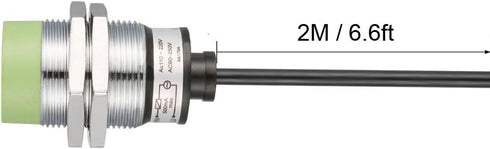 uxcell 1-15mm Inductive Proximity Sensor Switch Detector NO AC 110-220V 500mA 2-Wire PR30-15AO