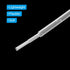 PATIKIL Disposable Transfer Pipettes, 200 Pcs 1ml LDPE Plastic Pipette for Lab Liquid Transfer, Clear