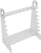 GLOGLOW Pipettor Stand, Organic Glass Pipette Holder, Pipette Supporting Rack for