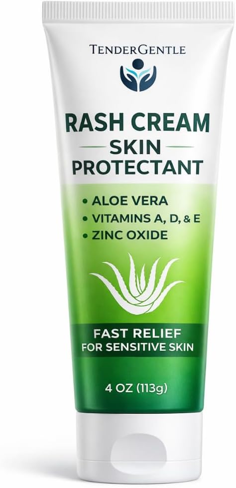 Skin Protectant Barrier Cream - 4oz of Zinc Oxide Cream for Diaper