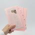Pink Cash Envelopes A6 Binder Pockets with 6 Tabs and Label Stickers for Budgeting, A6 6-Ring Budget Binder Accessories