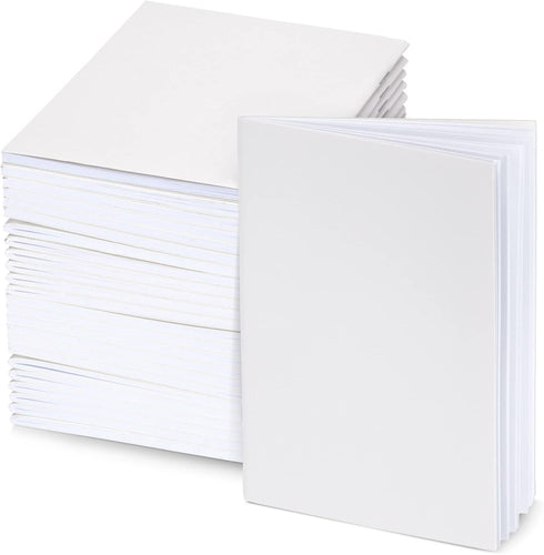 Paper Junkie 24 Pack Unlined Journals, Blank Notebooks for Kids, 4.3x5.5 In