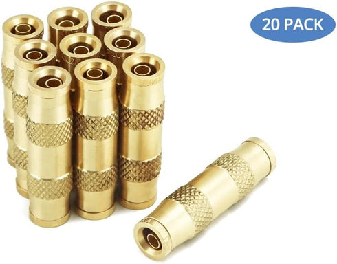 1/4" Set 20 QWORK Push to Connect Fittings - Air Hose & Compressor Quick Connect - Pneumatic