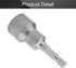 Utoolmart 1/4" 16mm Quick Change Bit Holder, Magnetic Hex Shank Drill Bit Extension for Driver Adapter