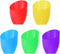 PATIKIL 5.3" High 4.3" Diameter 1.7" Fitter Plastic Lampshade, 5 Pack Plastic