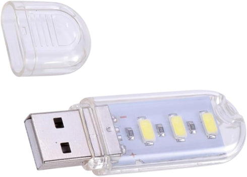SHINEOFI USB Mini Night Light Portable LED Table Lamp with Flexible Neck Compatible