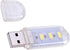 SHINEOFI USB Mini Night Light Portable LED Table Lamp with Flexible Neck Compatible