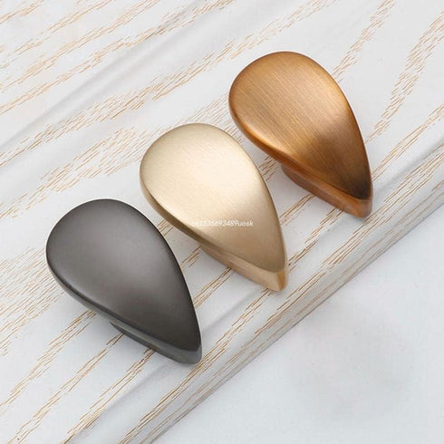 Generic Drawer Pulls Dresser Knob Cupboard Handle Irregular Bedside Cabinet Pulls - (Color: Coffee)