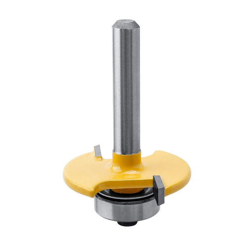 1/4 Inch 5/32 Inch Mesee Shank Biscuit Joiner Router Bit T Slot Router Bit with Bearing Guide Wood Biscuit Jointing