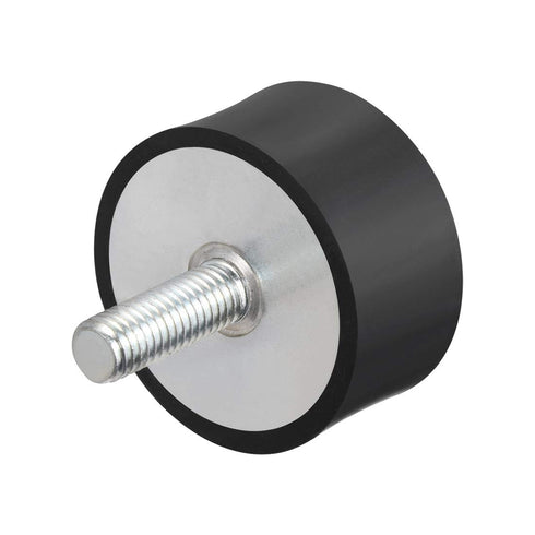 uxcell M8 Thread Male Female Rubber Mounts, Vibration Isolators, Shock Absorber 40mm x 20mm