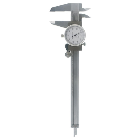 Stainless Steel Caliper, 6 Inch Dial Caliper Measuring Range 0-6 Inch with Suitcase