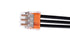IDEAL Electrical 30-1033P Orange in-Sure Push-in 3-Port Connectors (100-Pack)