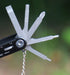 Folding Tool Set with Screwdrivers and Hex Key Wrenches, 10-in-1 Multi-tool for Photography, Household, Automobile