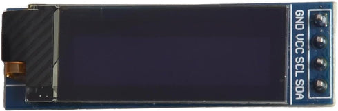 CYRENT 0 91 inch 128x32 communication, 3 3V 5V For OLED module resolution with IIC works with and power supply