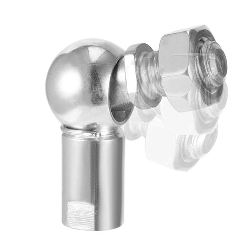 uxcell CS10 Rod End Ball Bearing with Stud, 2pcs Left-Hand Female and Right-Hand Male Thread M6x1.0