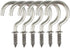 304 Stainless Steel Screw Ceiling Hooks - 7/8 Inch Screw-in Light Hooks for Outdoor and Indoor Use (40 PCS)