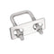 uxcell Square u-Bolts 2Pcs 1"(25mm) Inner Width, M6 304 Stainless Steel U Bolt with Nuts for Boat Trailer