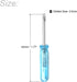 uxcell Mini Slotted Screwdriver, 2.0mm Flat Head 45mm Length for Small Appliances Repair, 2 Pcs