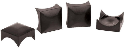 FastCap Black Artisan Accents for Mortise Tool, 3/8", High Impact Nylon, 50-Pack - 80720