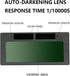 True-Color Auto Darkening Welding Lens 2-Pack, Replacement Horizontal Lens for Welding Hoods/Helmet, Shade 3/11, 2 x 4.2"