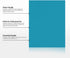 LUXPaper 8.5" x 11" Paper, Letter Size, Bright Blue, 60lb. Text, 50 Qty