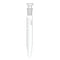 EISCO 15mL Centrifuge Tube with Glass Stopper, Conical, Borosilicate Glass