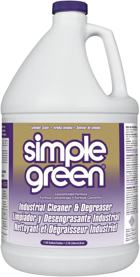Simple Green Industrial Cleaner and Degreaser 1 Gal. MPF Micro-Particulate Fractionalization Lavender