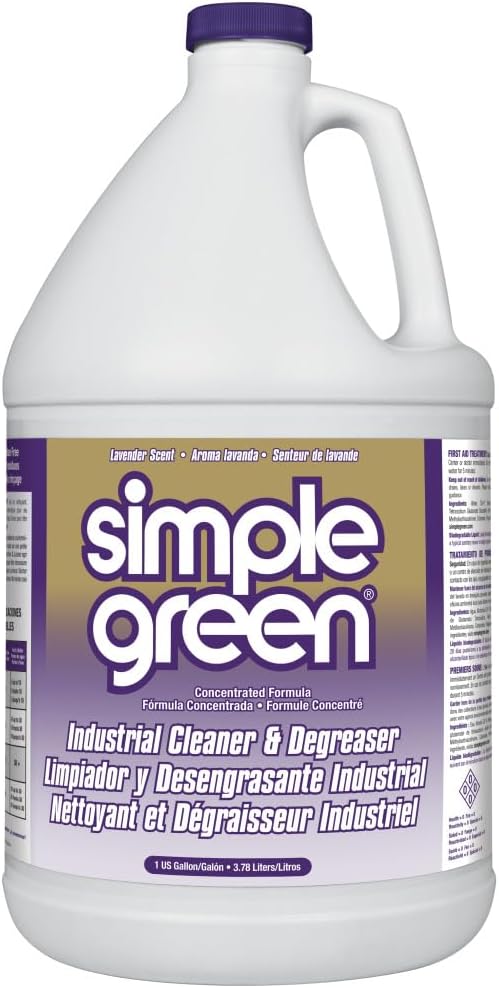 Simple Green Industrial Cleaner and Degreaser 1 Gal. MPF Micro-Particulate Fractionalization Lavender