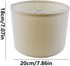 KUYYFDS 7.86x7.86x7.07 Inch Lamp Shades, Floor Lamp Shades Table Fine Linen Lampshade Covers Removable Washable Drum