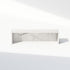 Furinno Classic 23-Inch Desk Organizer - Marble White Shelf Organizer Storage & Display Stand