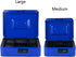 Tray,7.87"x 6.30"x 3.54" KYODOLED Cash Box with Combination Lock,Safe Metal Box for Money,Storage Lock Box with Money