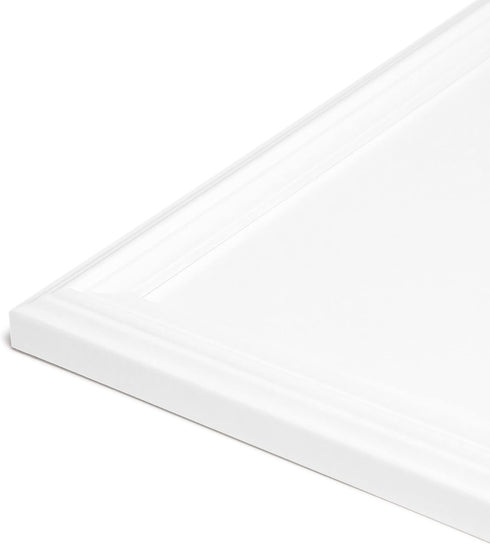 U Brands Farmhouse Dry Erase Board, 20” x 30” with White Frame, Includes Magnets for Office Supplies