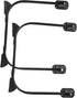 STOBOK 2Pcs Hairpin Table Legs Metal Furniture Legs for Nightstands Tv Stands
