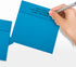 LUXPaper Square Invitation Envelopes, 6" x 6", Pool Blue, 80lb. Text, 50 Qty, Peel & Press