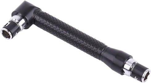 1/4 Inch L-Shape Wrenches Double Head 90 Degree Hex Socket with Flat Torx Screwdriver Bits Kit Hand Tool by FTVOGUE