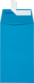 LUXPaper #5 1/2 Coin Envelopes - Peel & Press, 3 1/8" x 5 1/2", Pool Blue, 80lb. Text, 250 Qty