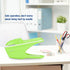 Stapleless Stapler, Paper Clinch ABS No Staple Binding Hand Tool - Green