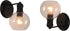 Chloe Lighting 1 6" OXA Transitional Light Matt Black Indoor Wall Sconce Wide