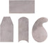 DEF Manganese Steel Cabinet Scrapers Tool, High-strength and Wear-resistant, Set of 4 for Woodworking