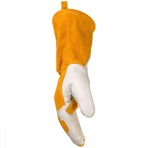Caiman Premium Cow Grain MIG/Stick Welding Gloves, Cotton/Fleece Insulation, X-Large